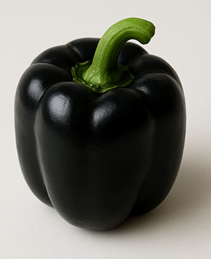 Black bell pepper