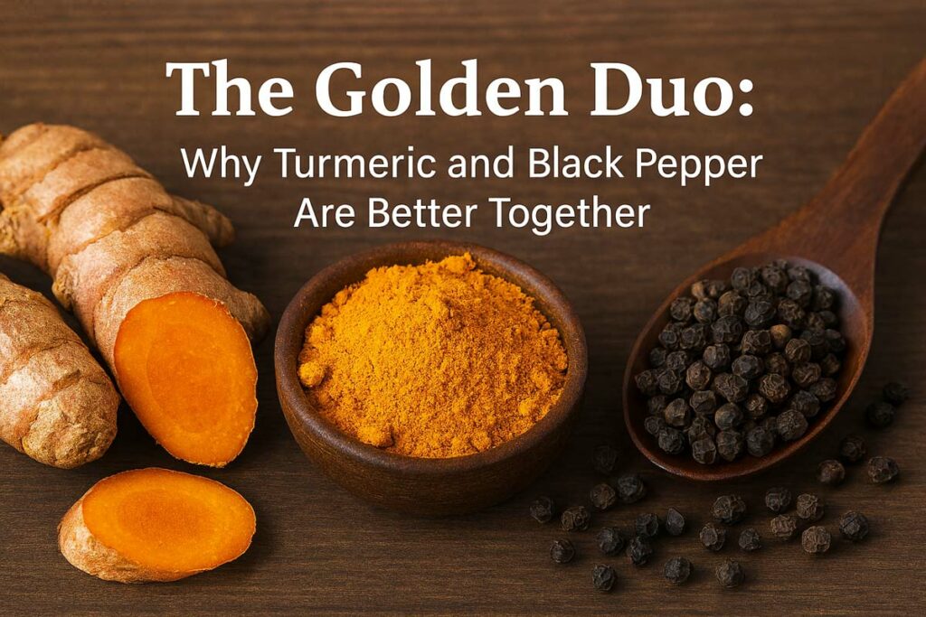 The Golden Duo: Why Black Pepper and Turmeric Are Better Together